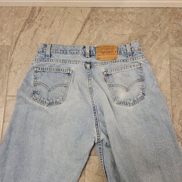 Vintage Levi's 560 Jeans Mens 33x34 Comfort Fit 1993Orange Tab USA